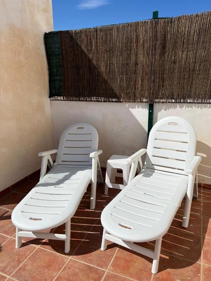 Atico Duplex Con Vista Mar Y Terraza Privada A 200M De La Playa Hasta 6 Personas Appartement Garrucha Buitenkant foto